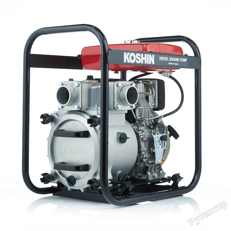 Дизельная мотопомпа для сильно-загрязненных вод Koshin KTY-80D
