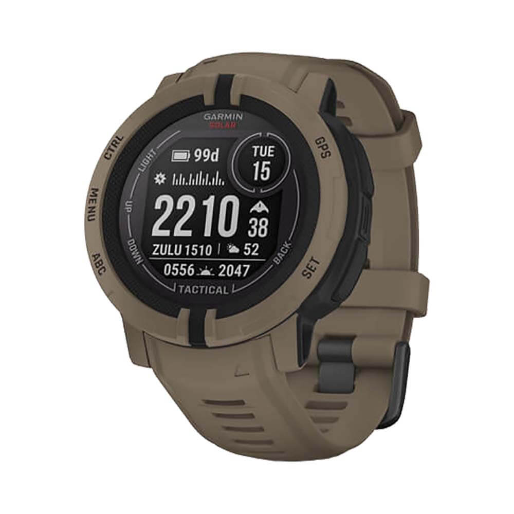 Часы Garmin Instinct 2 Solar Tactical коричневый
