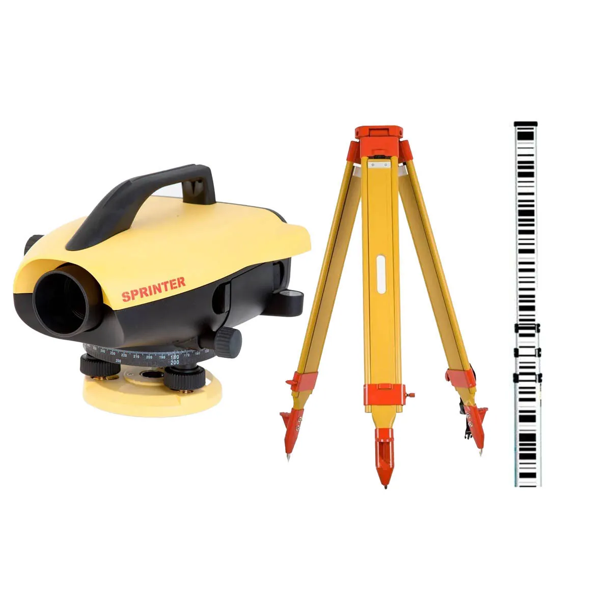 Цифровой нивелир Leica Sprinter 150M + штатив RGK SJW30 + рейка GSS111
